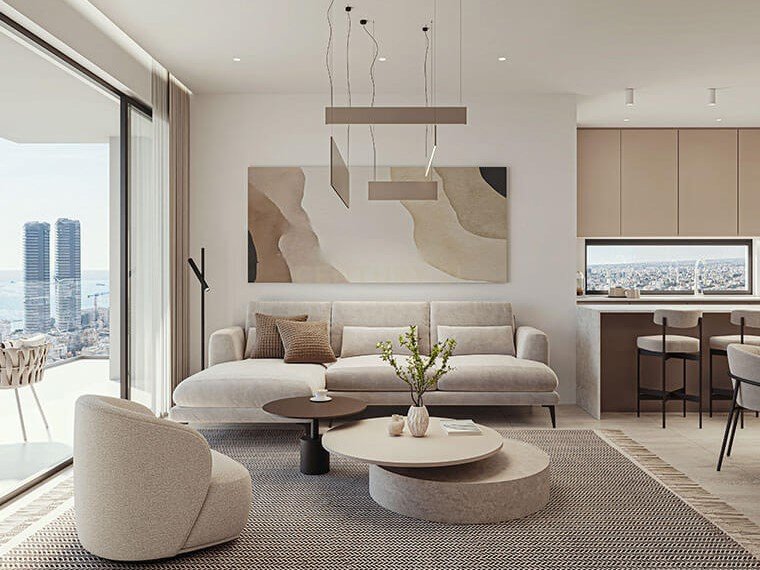 2 chambres Penthouse à Limassol, Chypre No. 35471