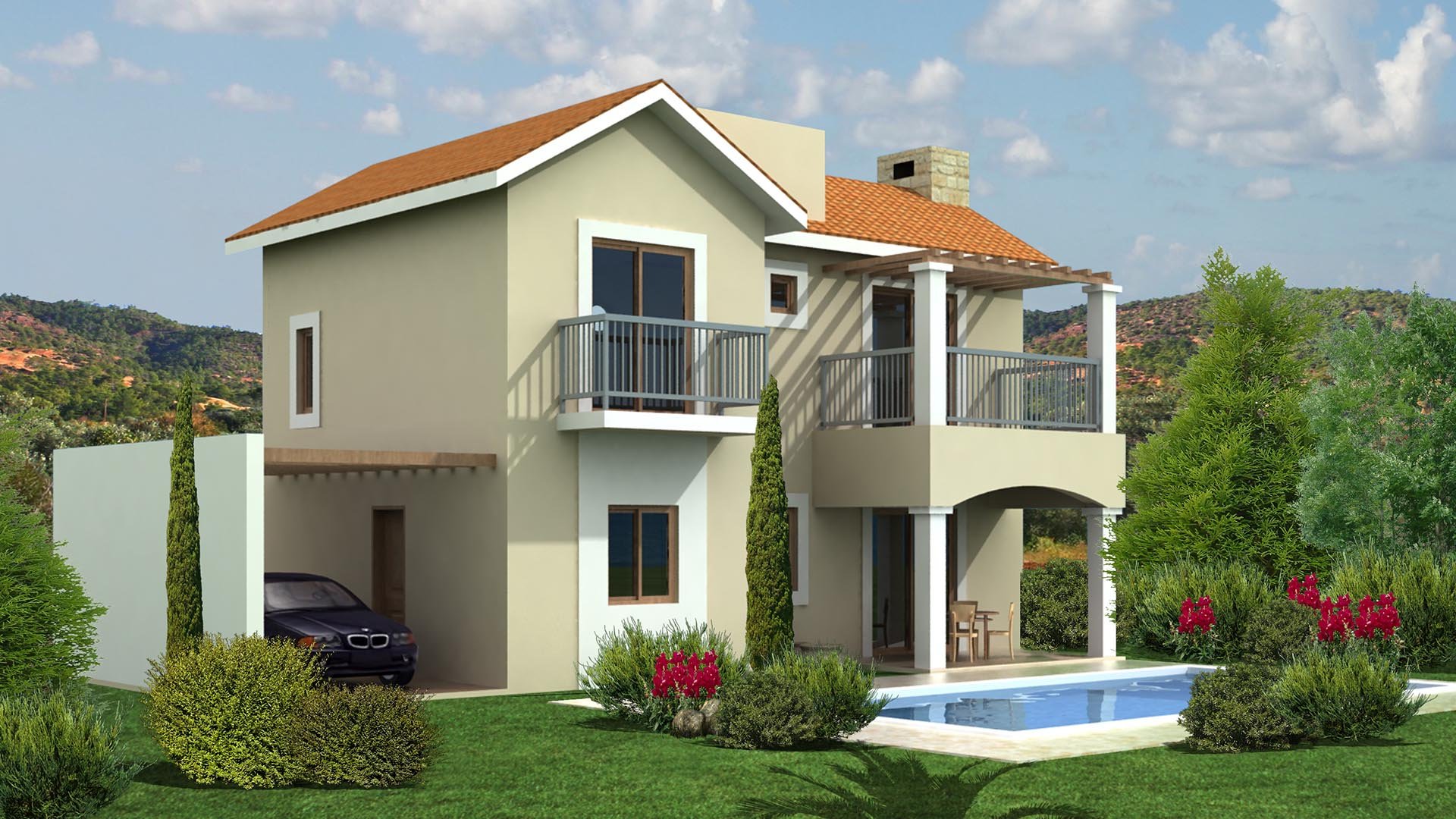 3 bedrooms Villa in Monagroulli Hills Monagroulli, Limassol, Cyprus No. 4481