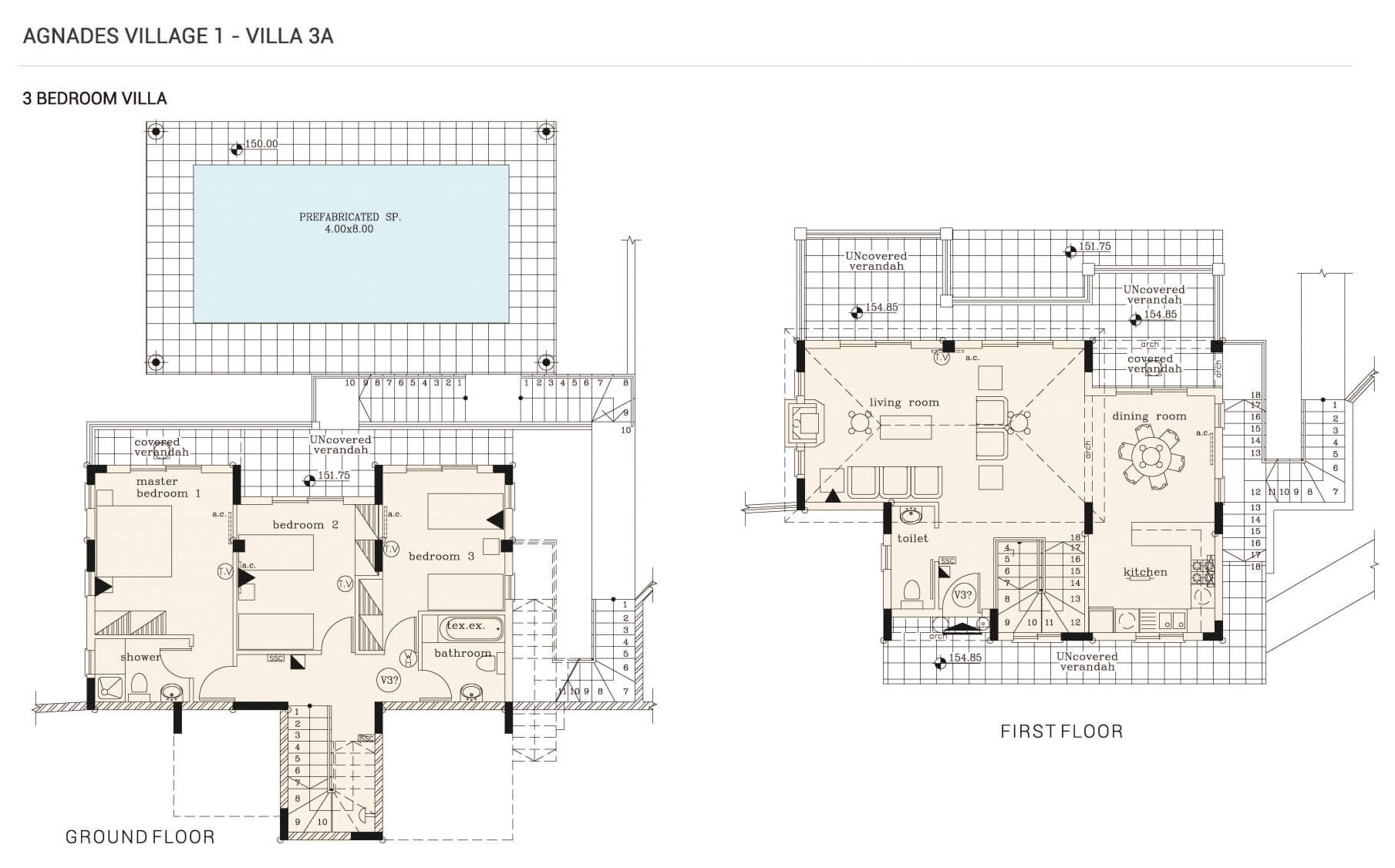 3 dormitorios Villa en Agnades Village Polis, Paphos, Chipre No. 9044