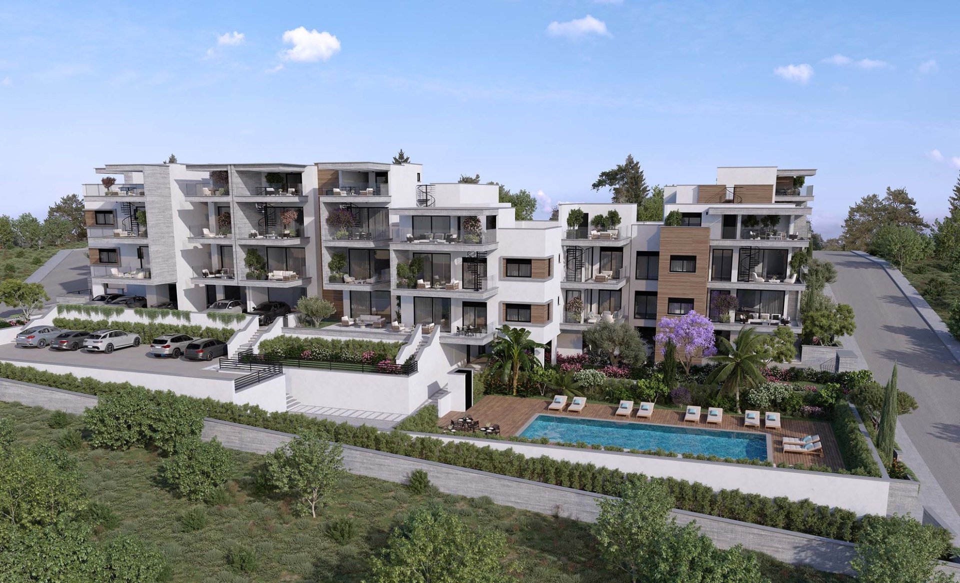 2 bedrooms Penthouse in Germasogeia, Limassol, Cyprus No. 44085
