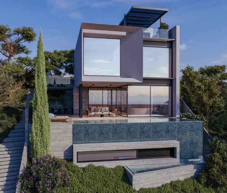 7 chambres Villa à Mouttagiaka, Limassol, Chypre No. 55004