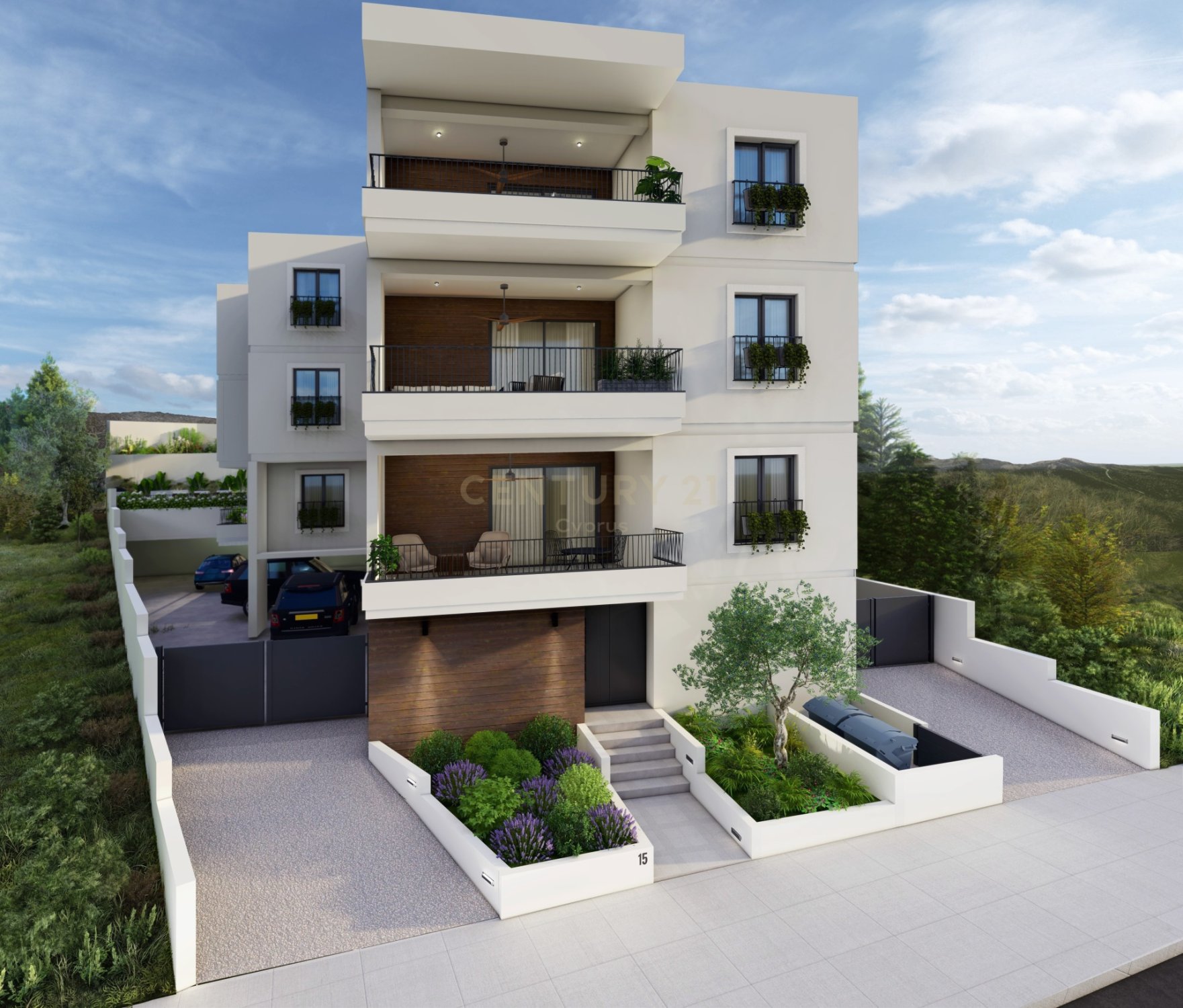 3 dormitorios Apartamento en Germasogeia, Limassol, Chipre No. 55364