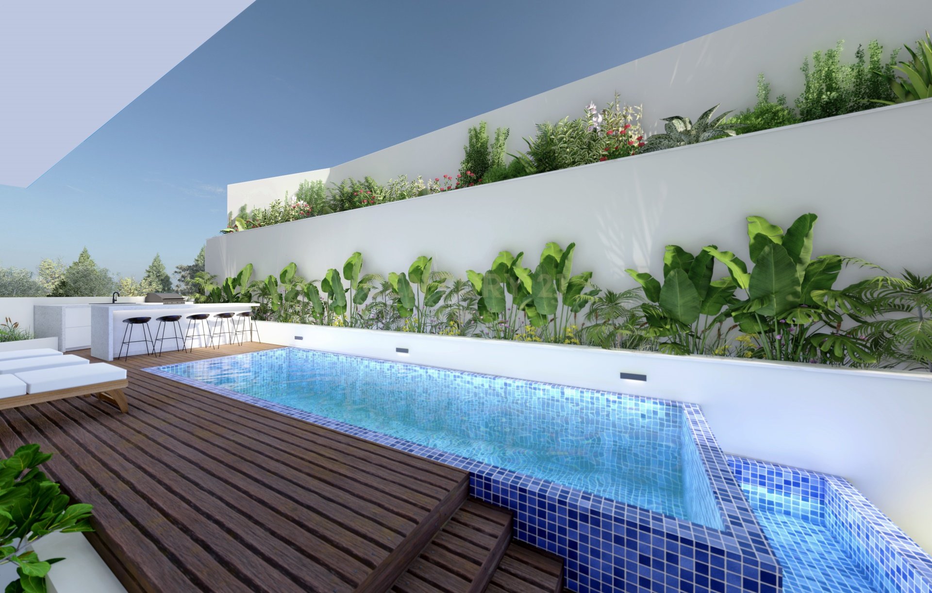 3 dormitorios Apartamento en Germasogeia, Limassol, Chipre No. 55364