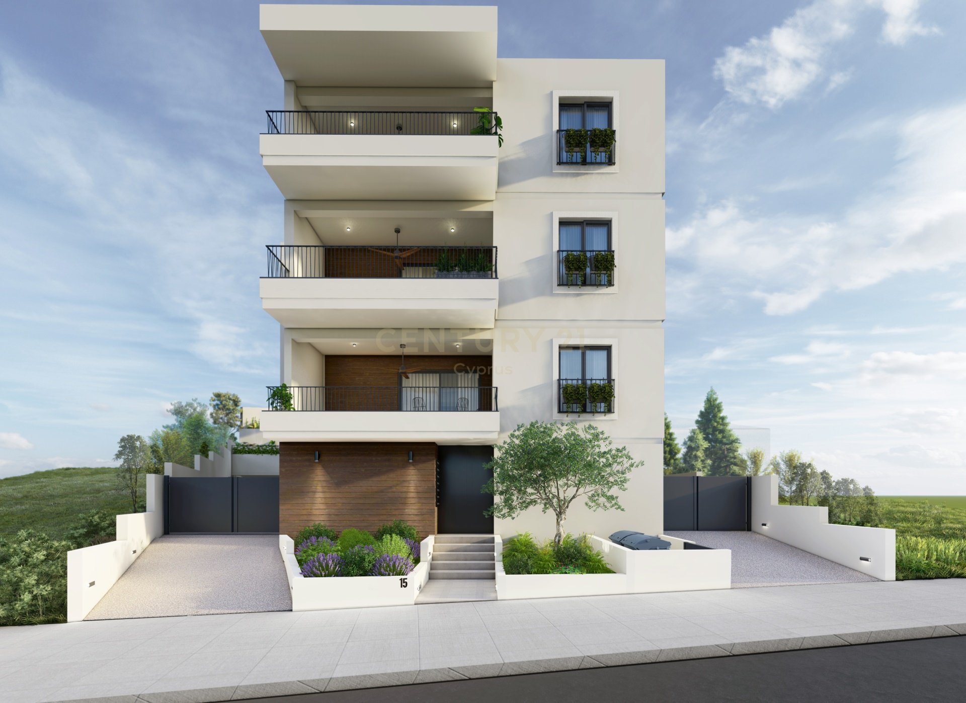 3 dormitorios Apartamento en Germasogeia, Limassol, Chipre No. 55364
