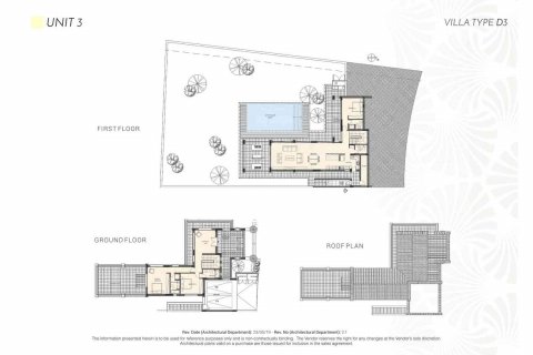 Villa floor plan «TYPE D3», 3 bedrooms in IMPERIAL RESIDENCES
