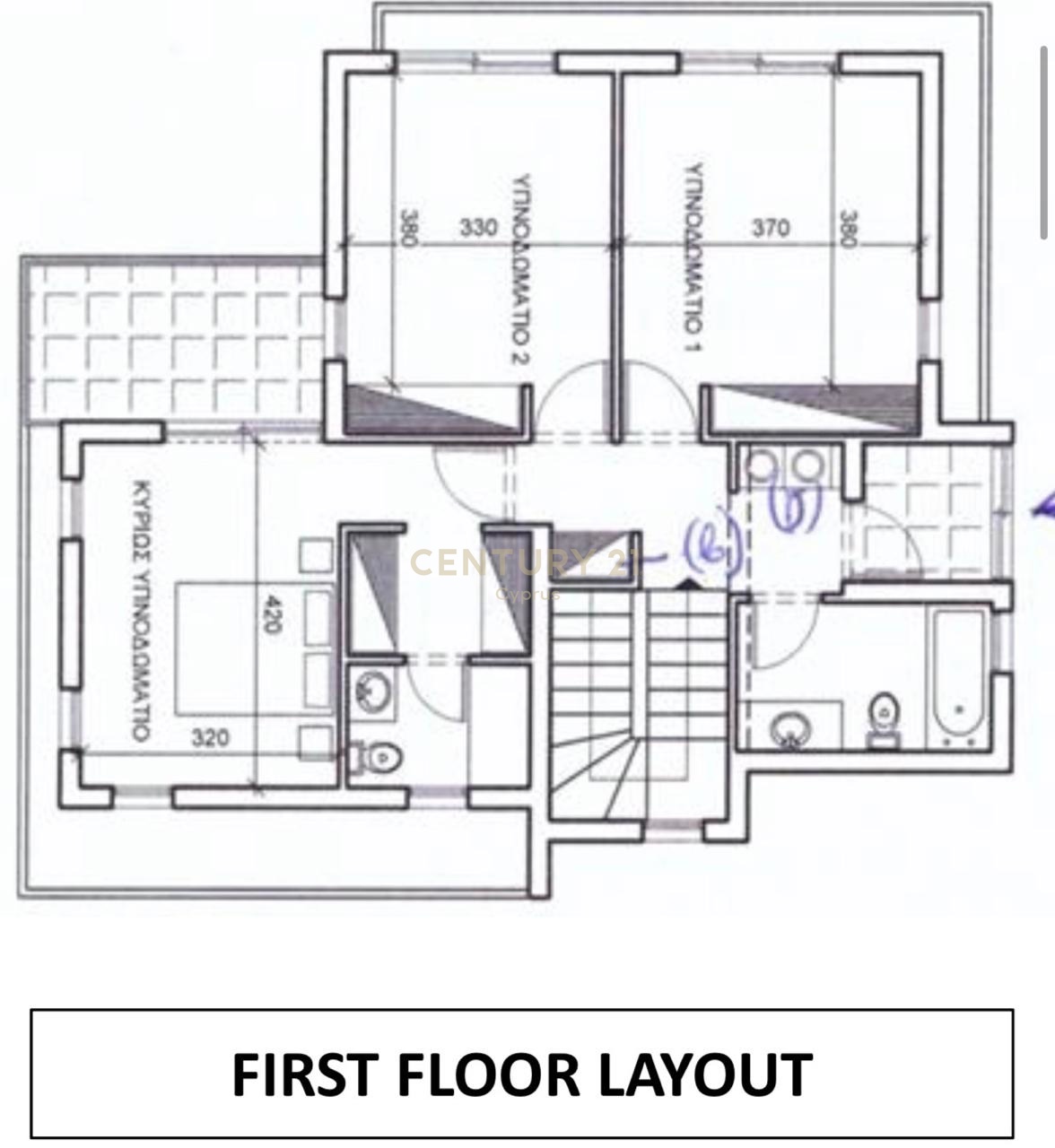 4 chambres Villa à Akrounta, Limassol, Chypre No. 55134