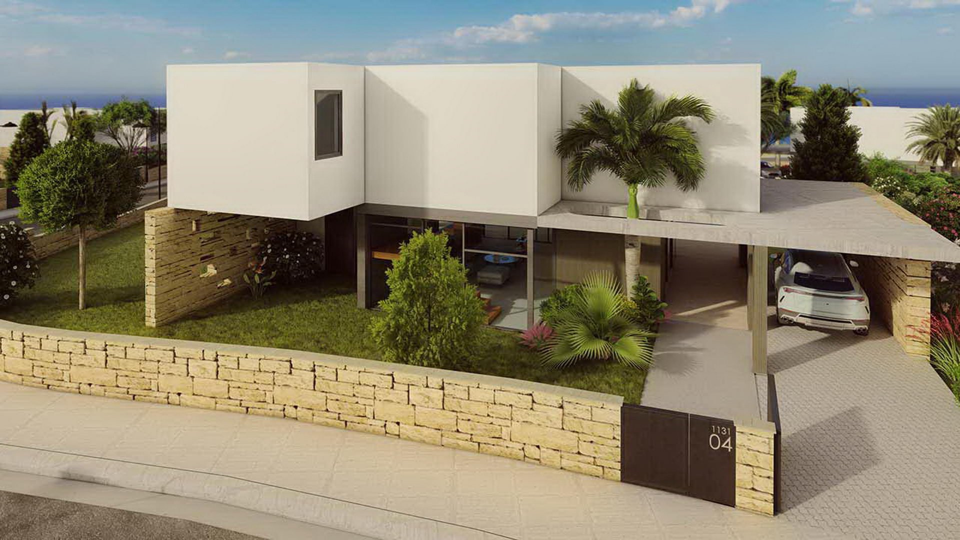 3 dormitorios Villa en Viewpoint Hills Pegeia, Paphos, Chipre No. 9233
