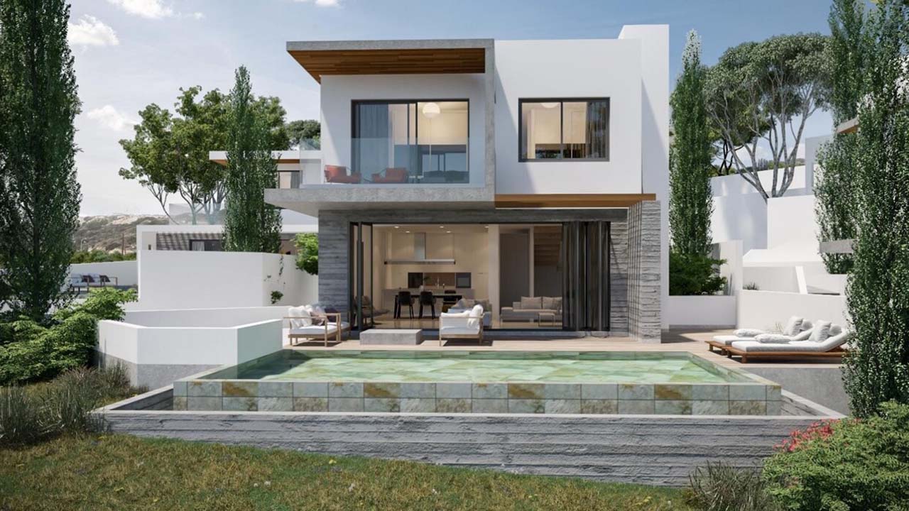 3 dormitorios Villa en Agios Tychonas, Limassol, Chipre No. 22280