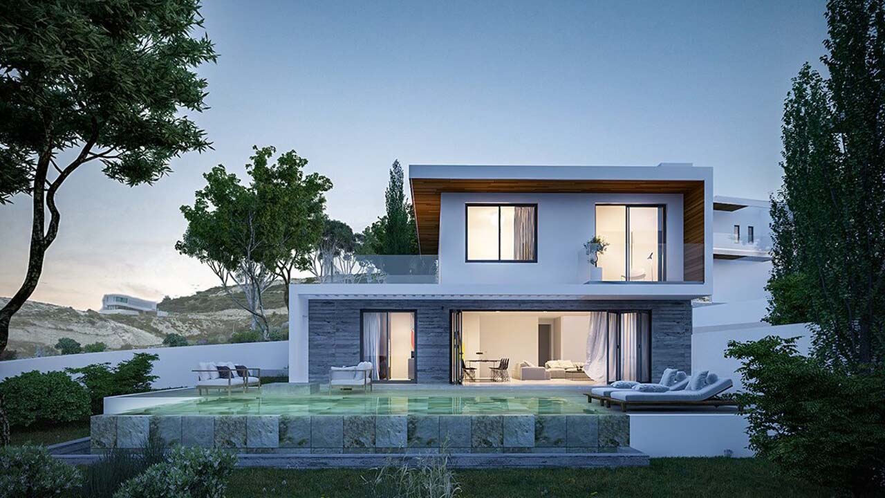 3 dormitorios Villa en Agios Tychonas, Limassol, Chipre No. 22280
