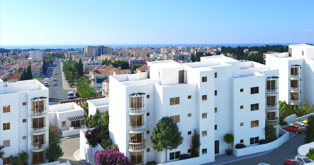 2 dormitorios Apartamento en Paphos, Chipre No. 35537