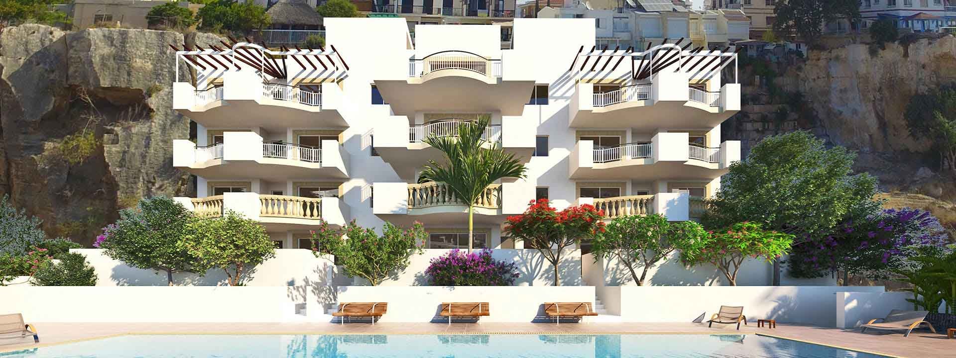 2 dormitorios Apartamento en Paphos, Chipre No. 35537