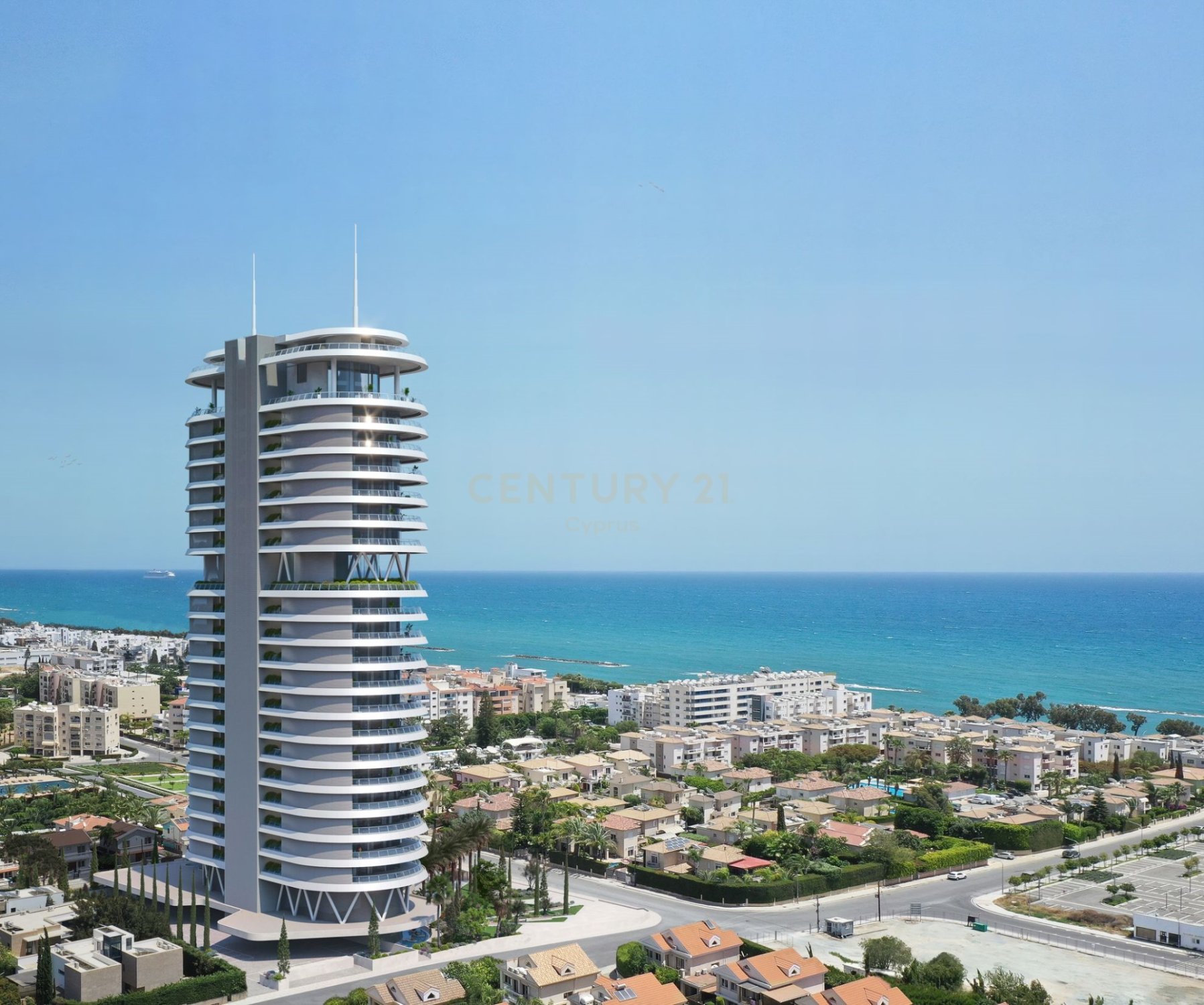 1 dormitorio Apartamento en Germasogeia, Limassol, Chipre No. 24744