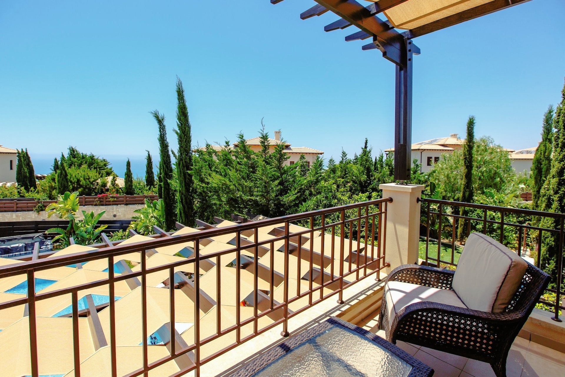 Вилла с 3 спальнями в Aphrodite Hills, Куклия, Пафос, Кипр № 7495