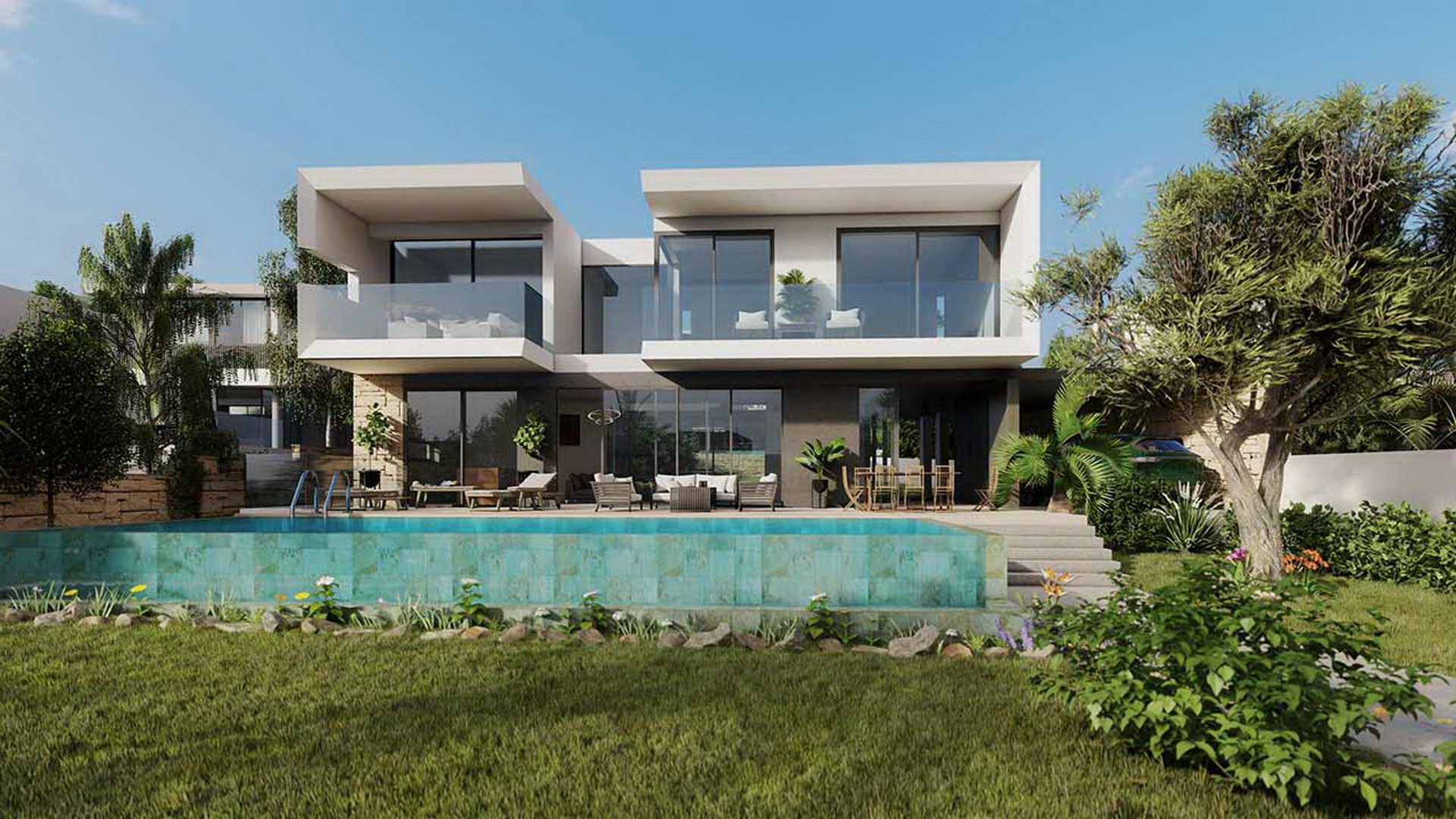 3 dormitorios Villa en Viewpoint Hills Pegeia, Paphos, Chipre No. 9243