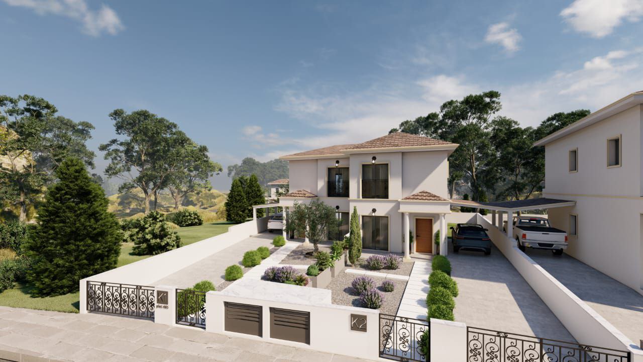 2 bedrooms Townhouse in Geroskípou, Paphos, Cyprus No. 49589