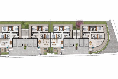 Планировка Виллы «3BR-1» с 3 спальнями в ЖК Park Avenue Residences
