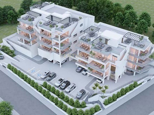 2 bedrooms Penthouse in Mesa Geitonia, Limassol, Cyprus No. 53691