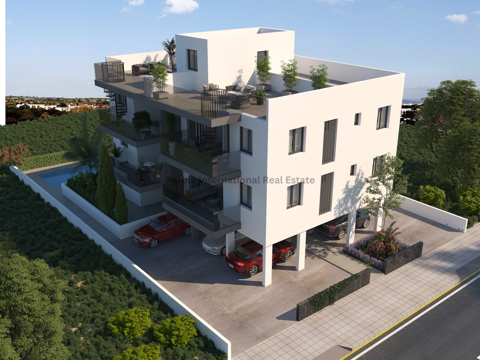 Квартира с 2 спальнями в Паралимни, Аммохостос, Кипр № 37735