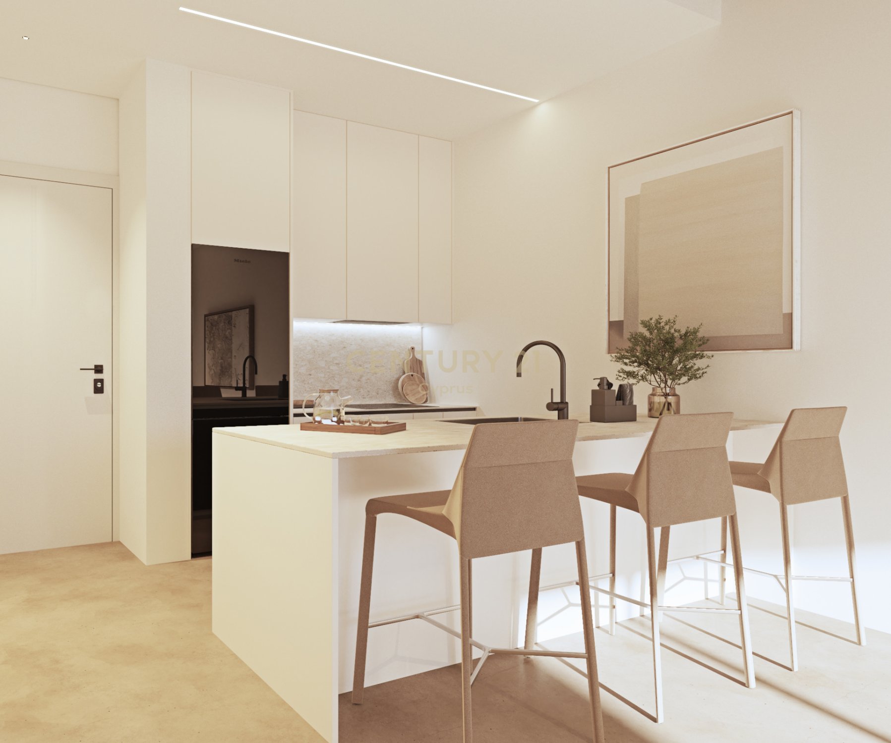 1 dormitorio Apartamento en Limassol, Chipre No. 55617