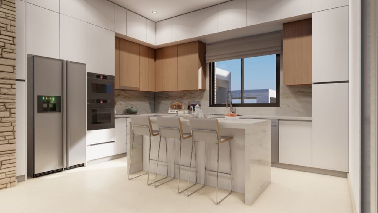 Вилла с 6 спальнями в Sunset View Villas, Пейя, Пафос, Кипр № 22341