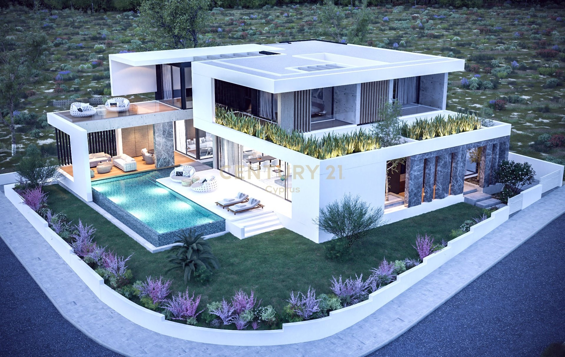 5 chambres Villa à Germasogeia, Limassol, Chypre No. 55858