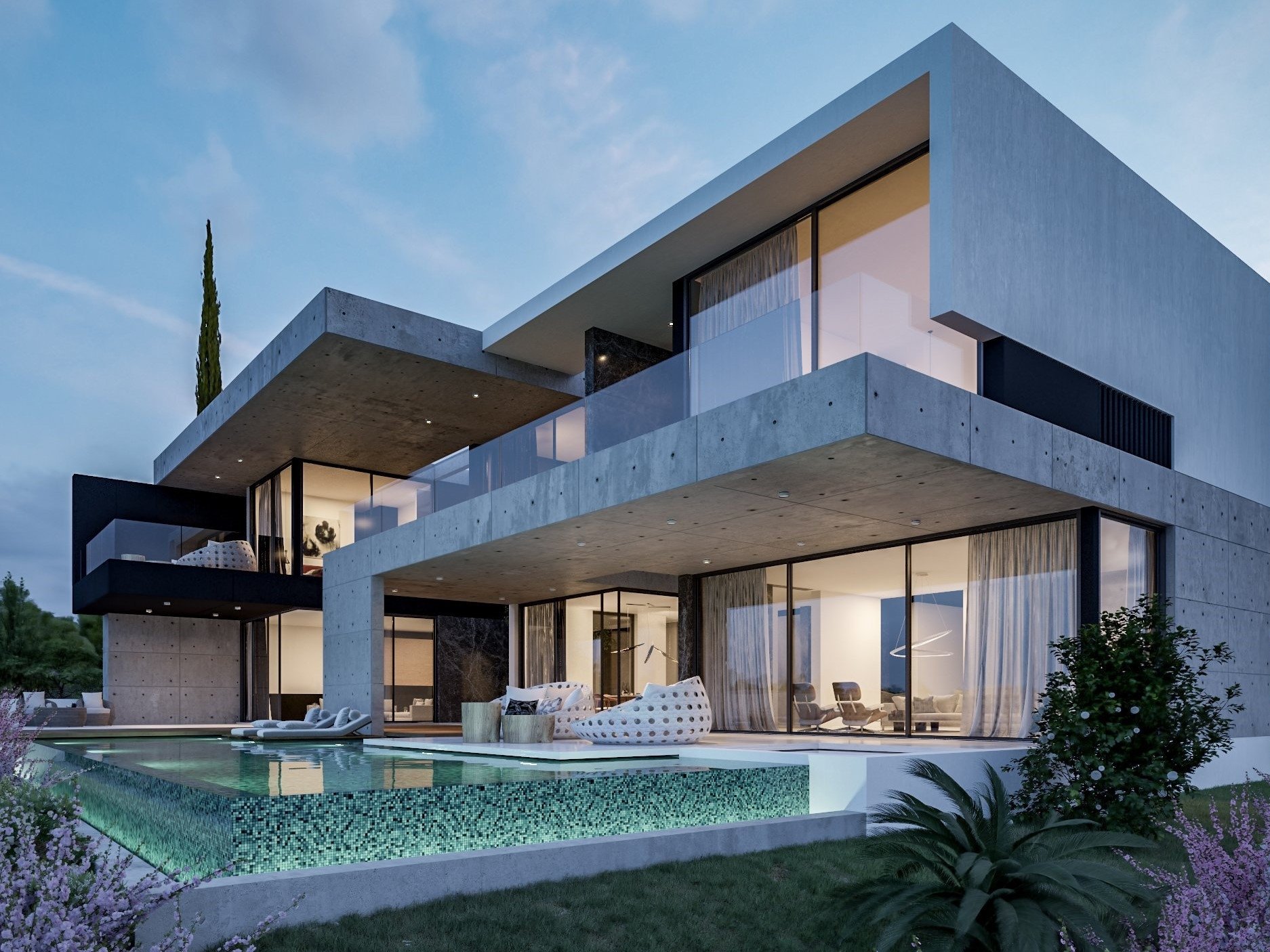 5 chambres Villa à Germasogeia, Limassol, Chypre No. 55859