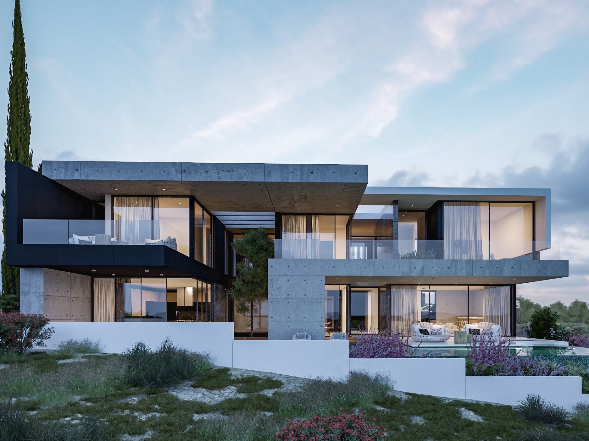 5 chambres Villa à Germasogeia, Limassol, Chypre No. 55859