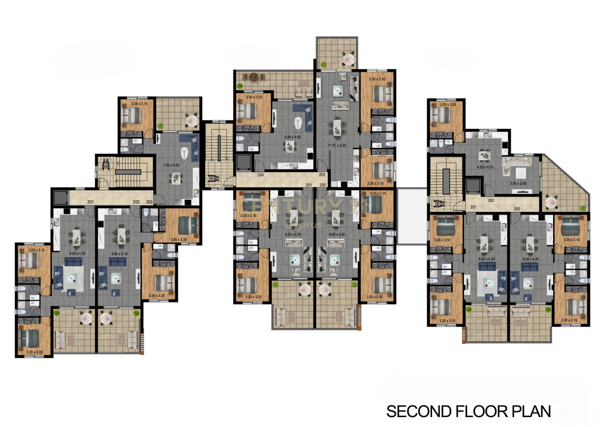 1 dormitorio Apartamento en Parekklisia, Limassol, Chipre No. 56015