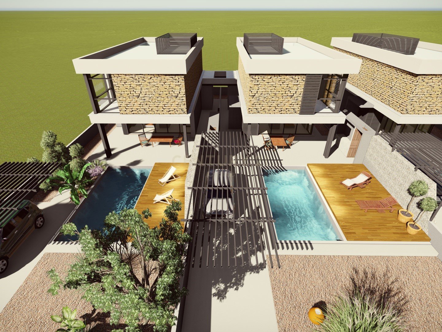 3 bedrooms Villa in Trachoni, Limassol, Cyprus No. 34111