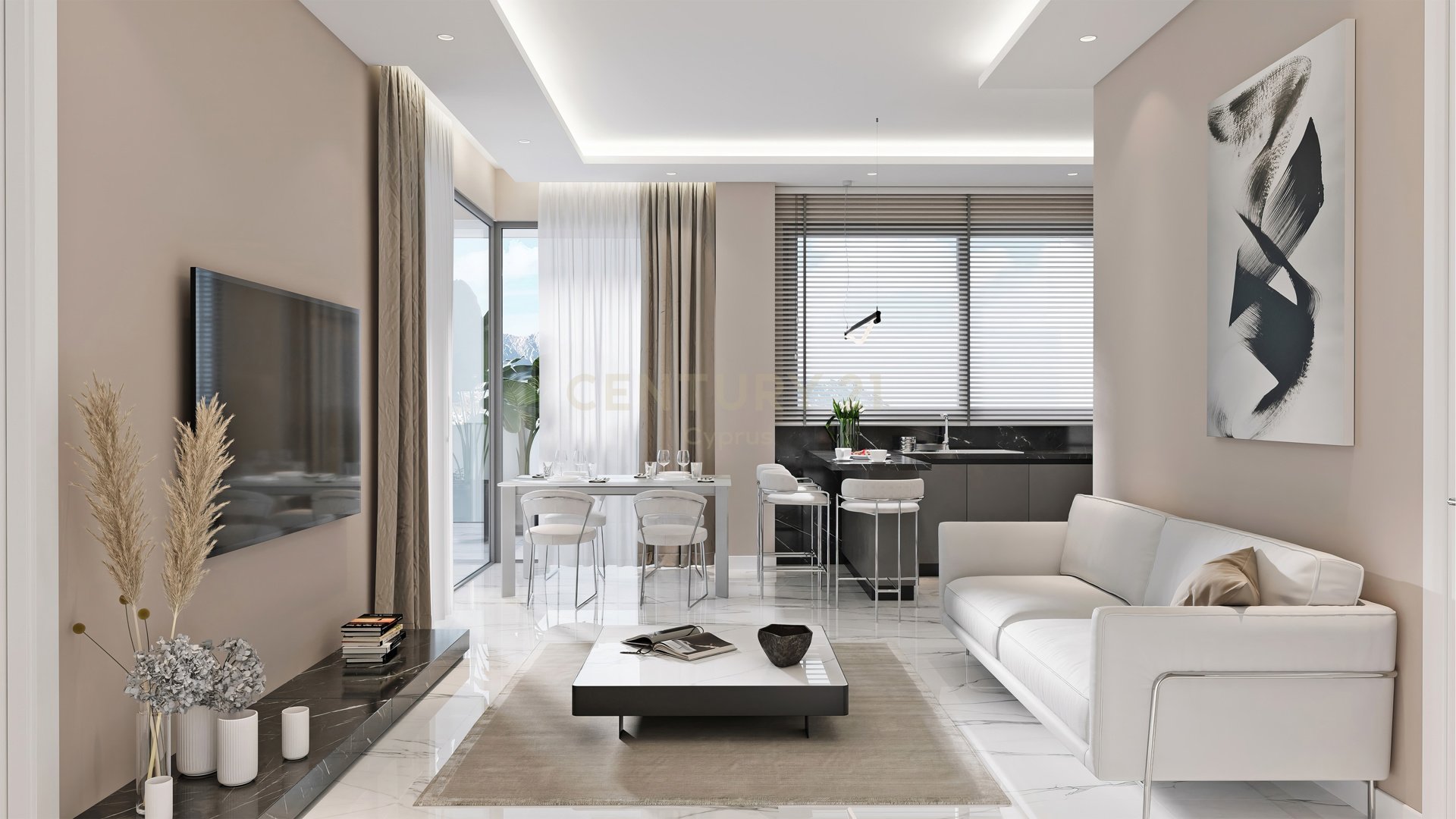 2 bedrooms Apartment in Agios Athanasios, Limassol, Cyprus No. 34108