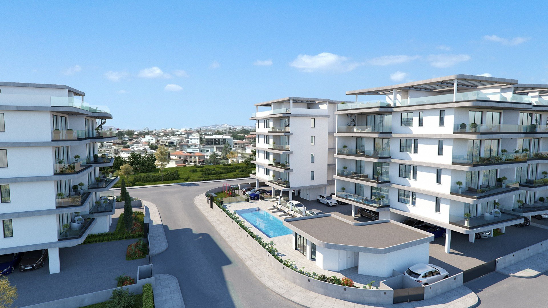 3 dormitorios Ático en Livadia, Larnaka, Chipre No. 49222