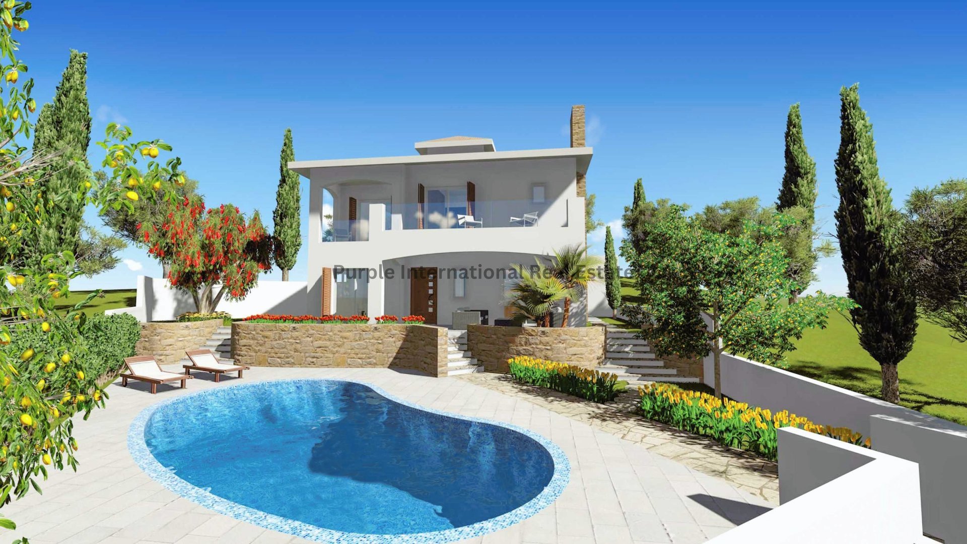 4 bedrooms Villa in Tala, Paphos, Cyprus No. 8136