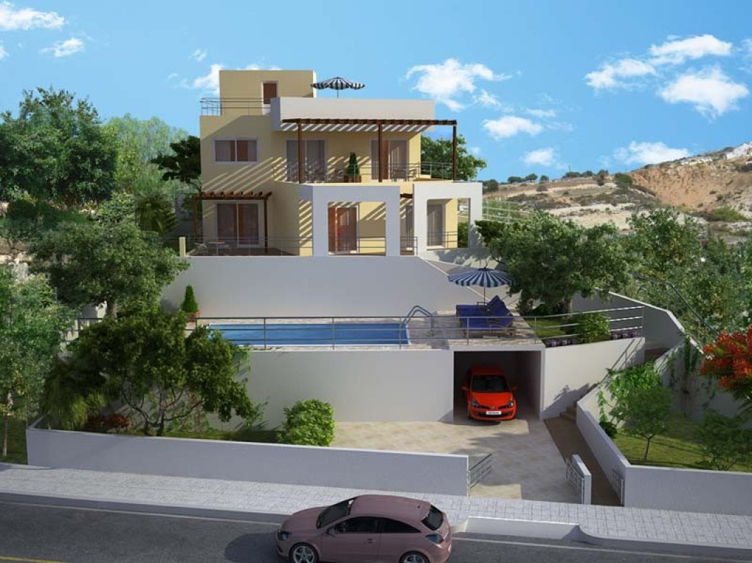 Estudio Villa en Paphos, Chipre No. 38183