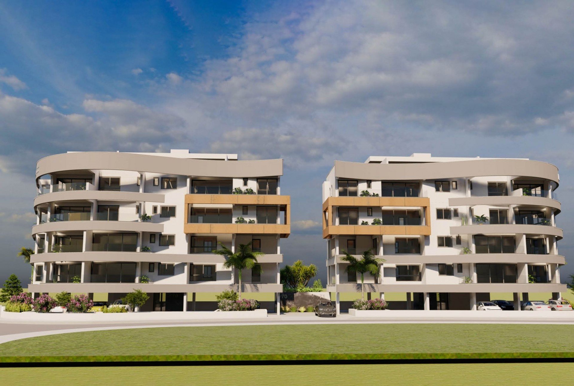 2 bedrooms Penthouse in Larnaca, Larnaka, Cyprus No. 44384