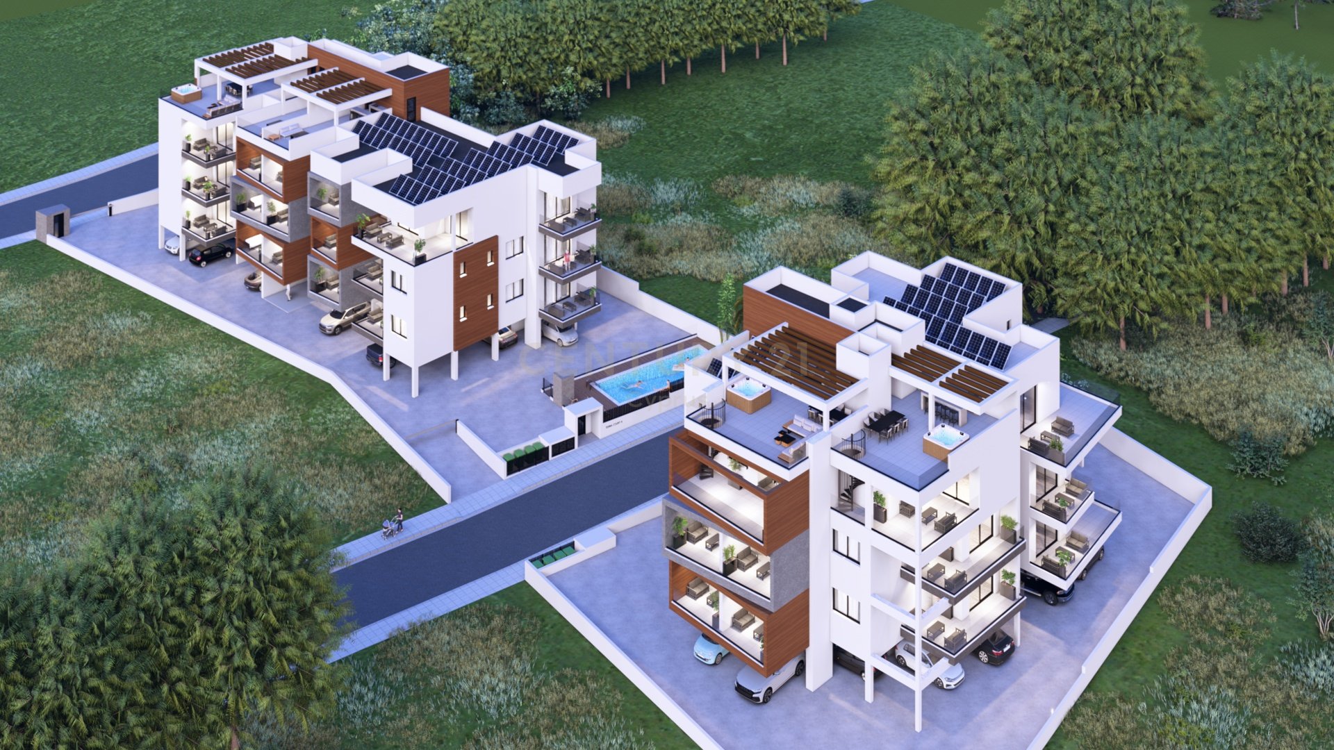 2 bedrooms Apartment in Agios Athanasios, Limassol, Cyprus No. 55091