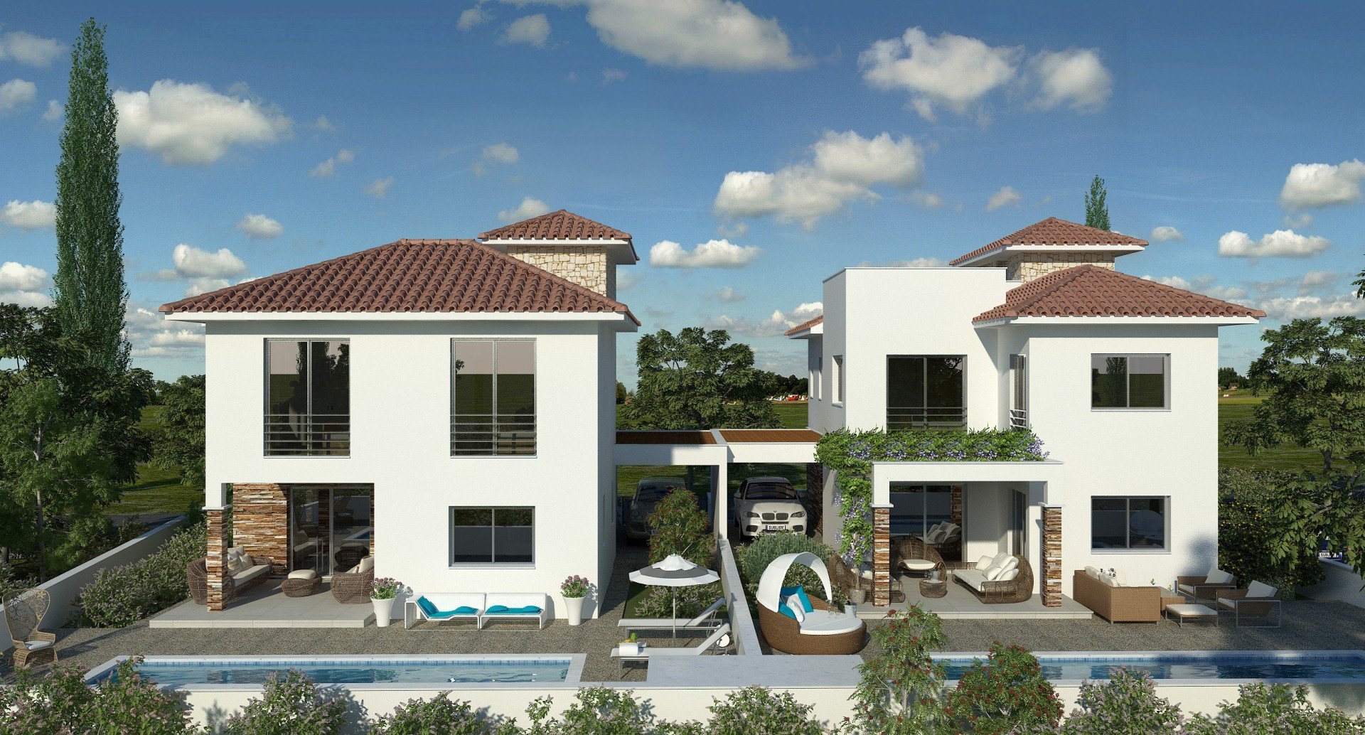 3 bedrooms Villa in Moni, Limassol, Cyprus No. 46712