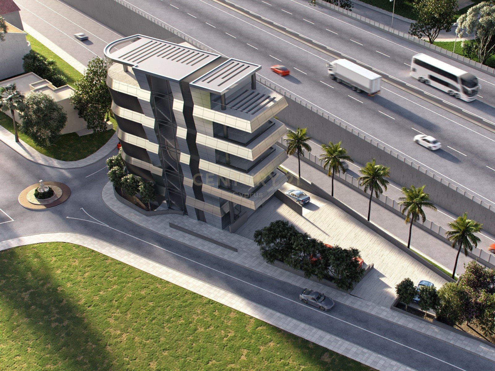 608m2 Local comercial en Germasogeia, Limassol, Chipre No. 54096