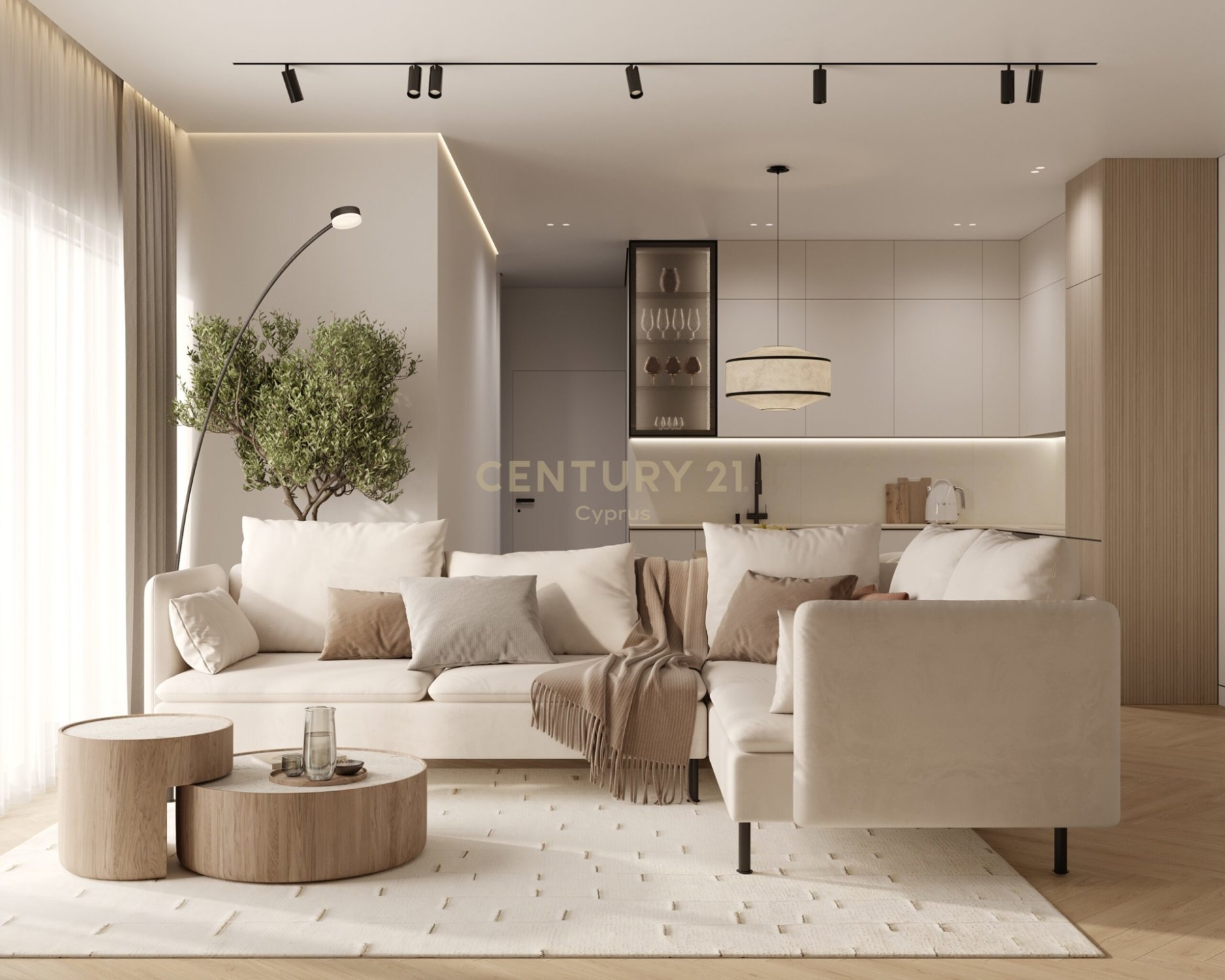 3 dormitorios Apartamento en Zakaki, Limassol, Chipre No. 55383