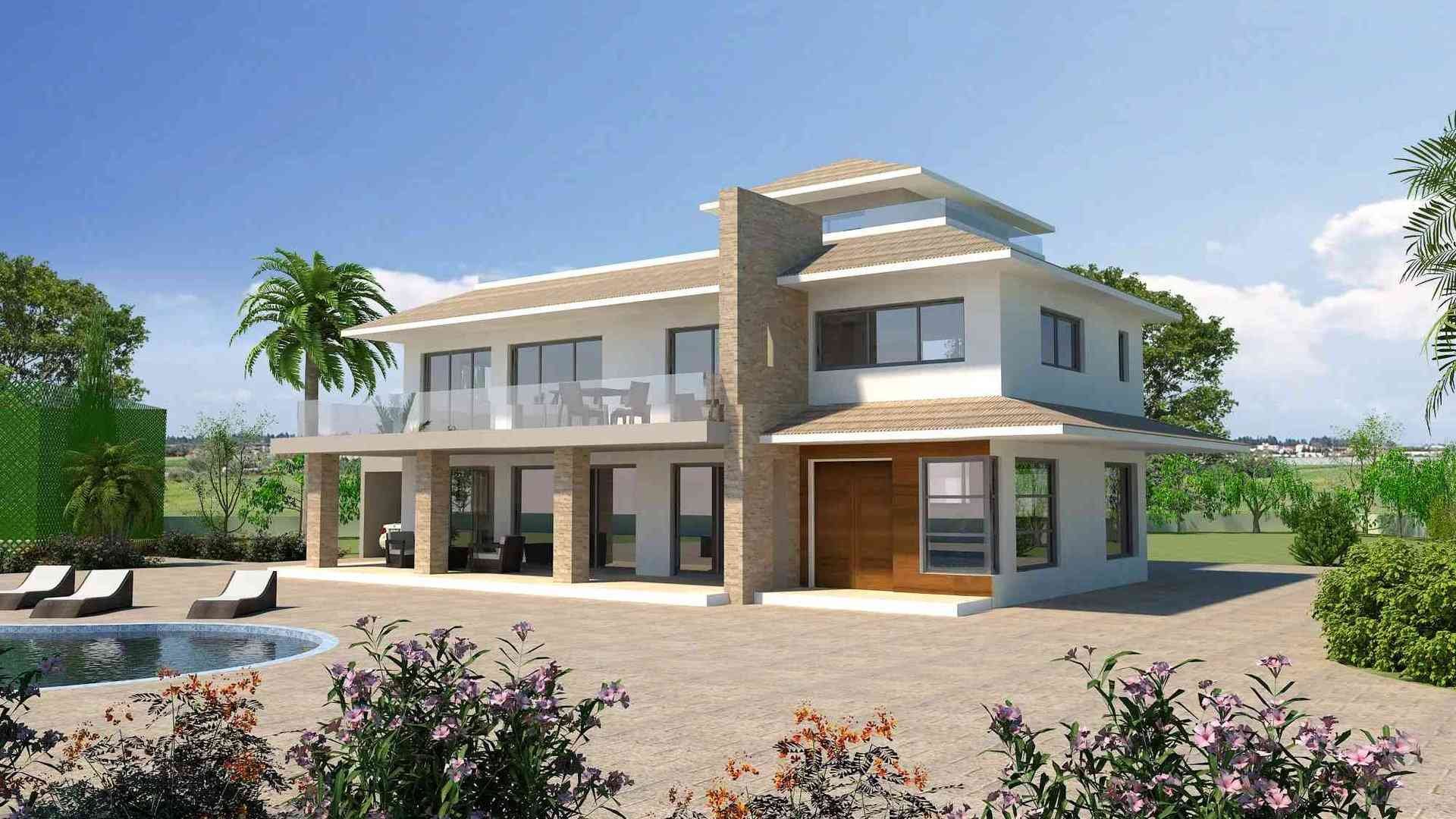 BEACH FRONT ORMEDIA VILLAS in Larnaca, Larnaka, Cyprus No. 5790