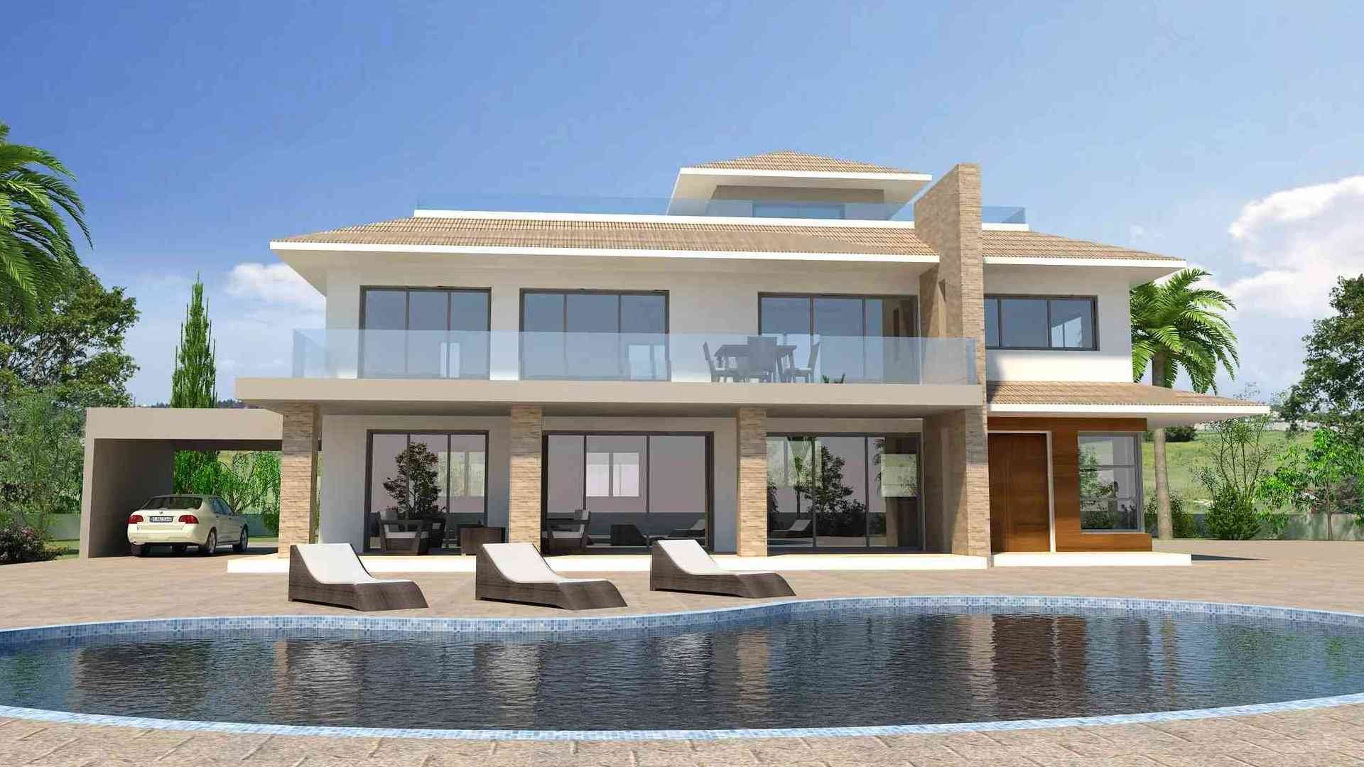 BEACH FRONT ORMEDIA VILLAS in Larnaca, Larnaka, Cyprus No. 5790