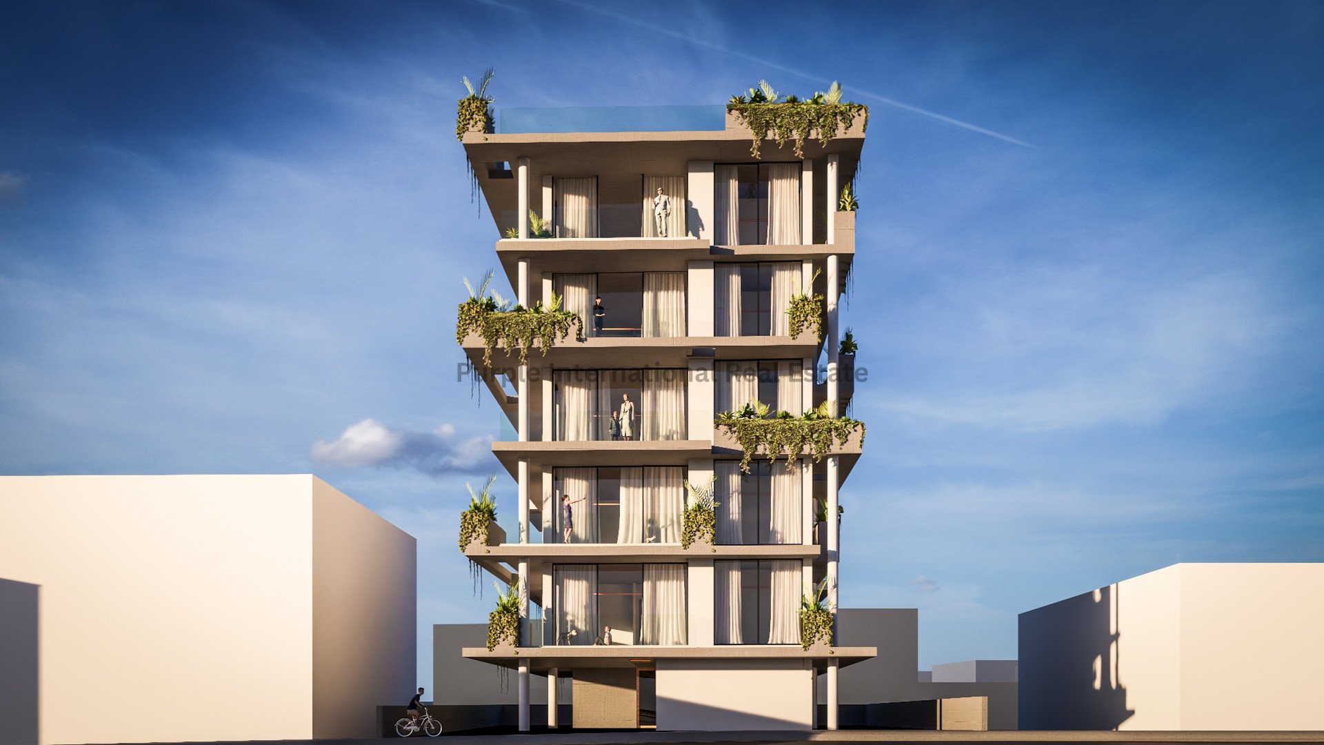 1 dormitorio Apartamento en Larnaca, Larnaka, Chipre No. 51191