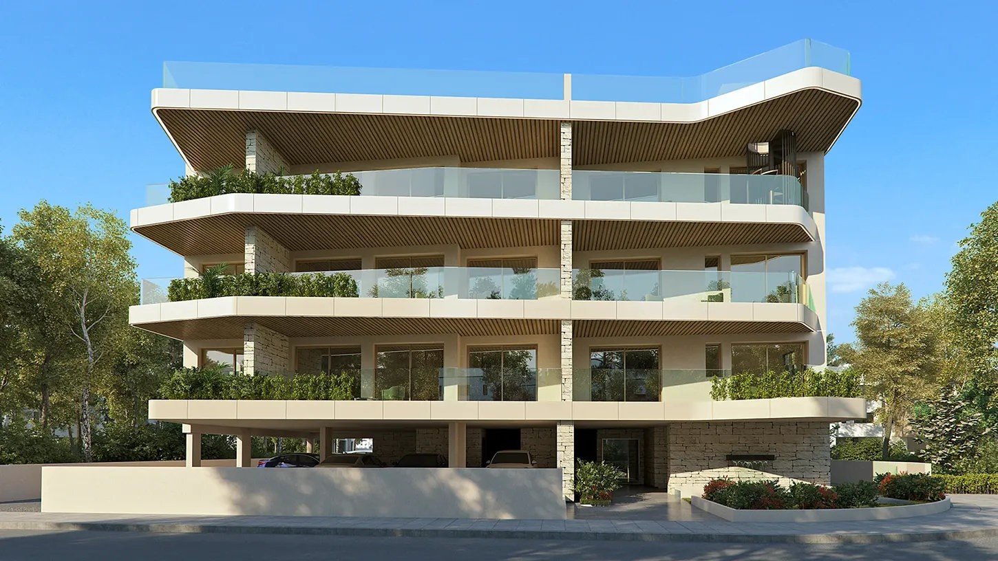 2 bedrooms Apartment in Larnaca, Larnaka, Cyprus No. 46343