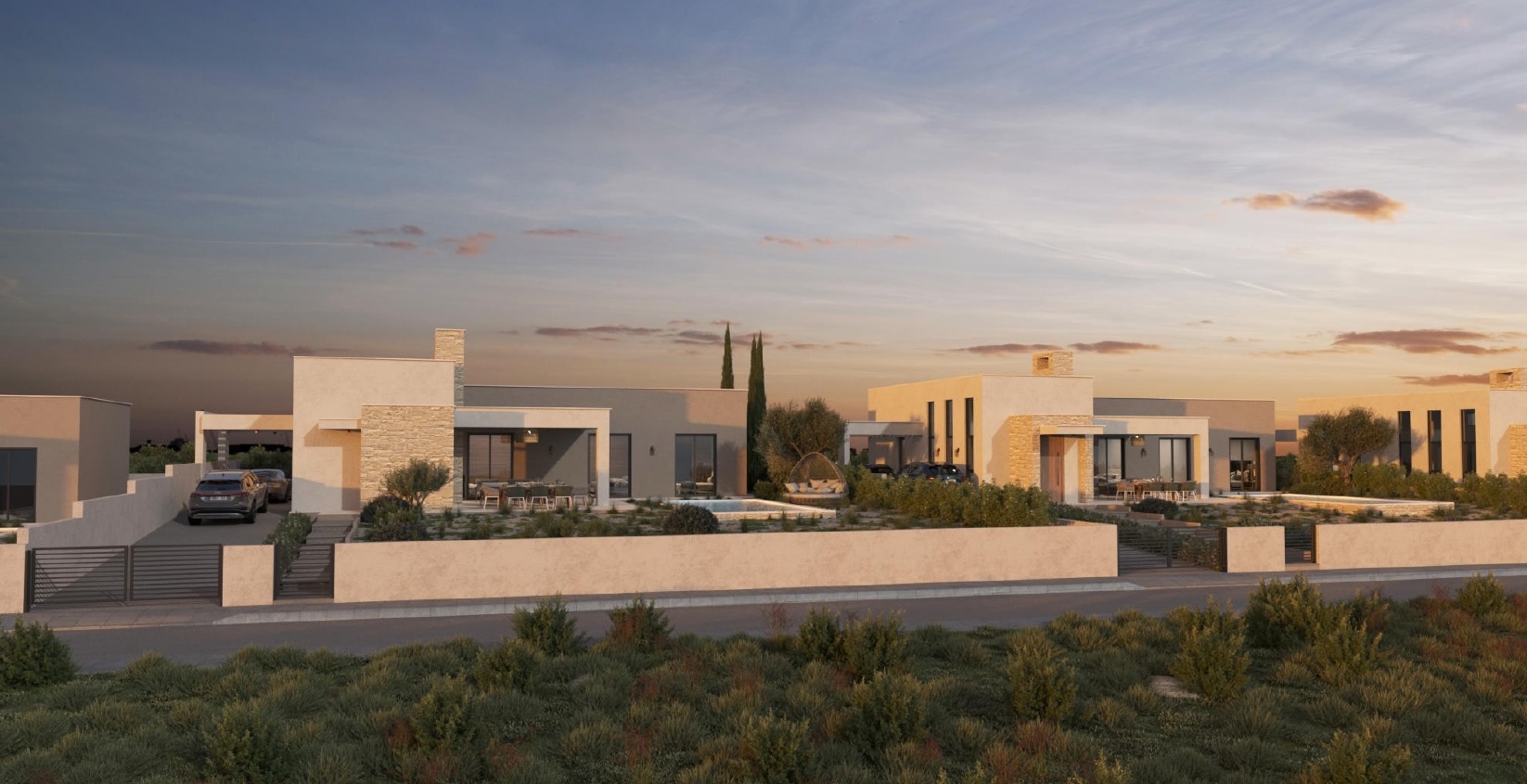 4 dormitorios Bungalow en Limassol, Chipre No. 36042
