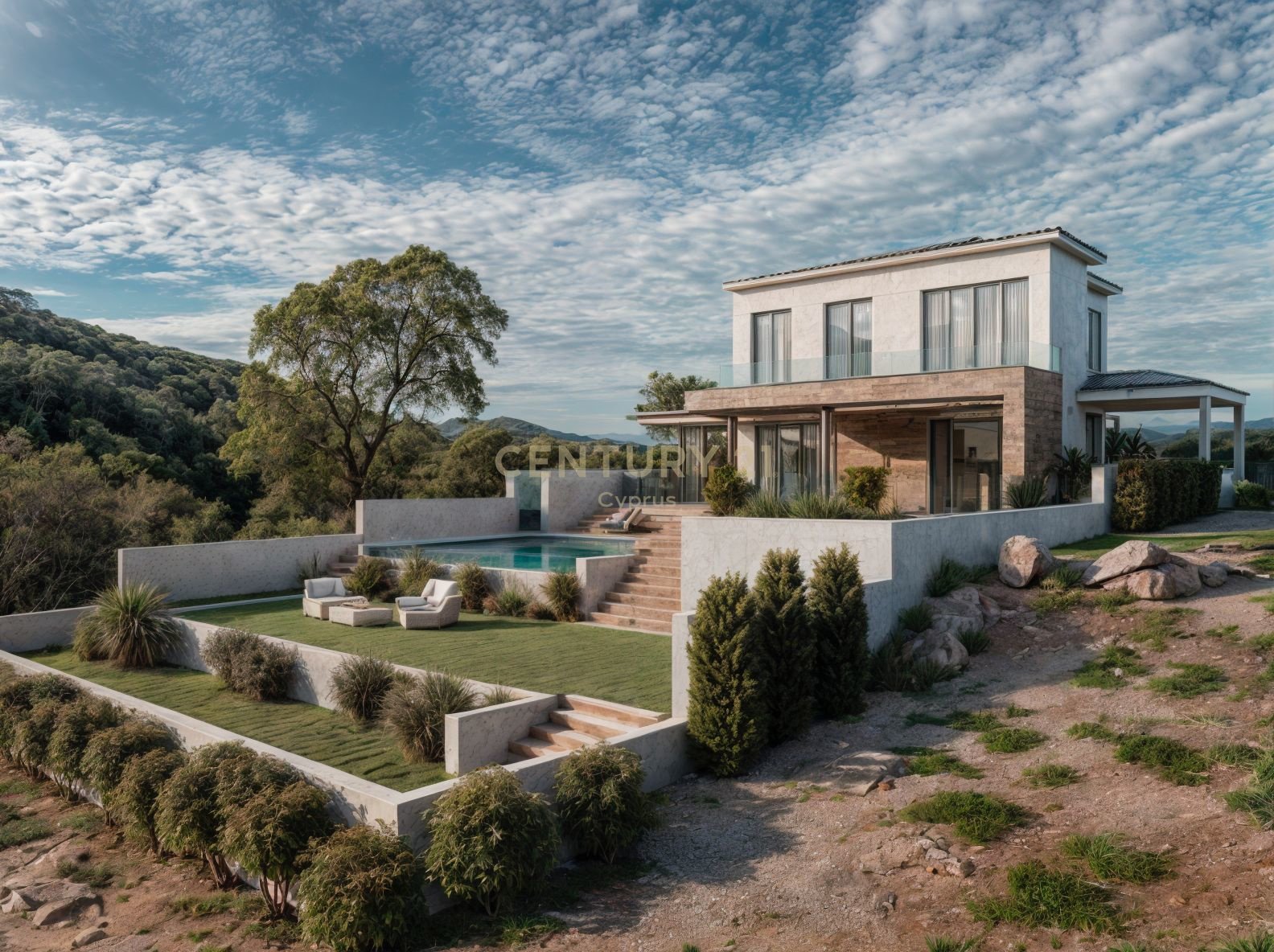 4 bedrooms Villa in Tala, Paphos, Cyprus No. 53718