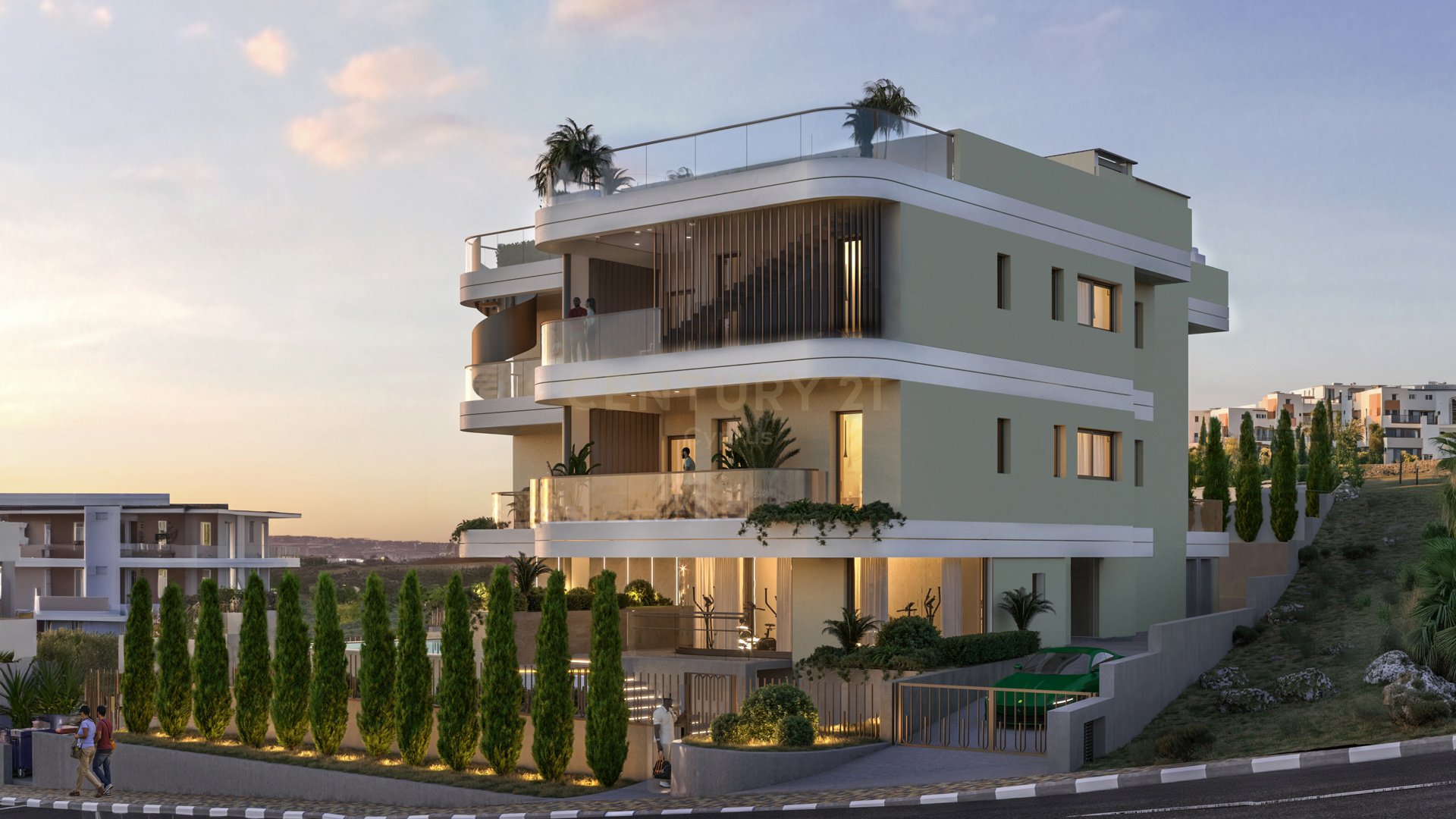 3 dormitorios Apartamento en Germasogeia, Limassol, Chipre No. 54008
