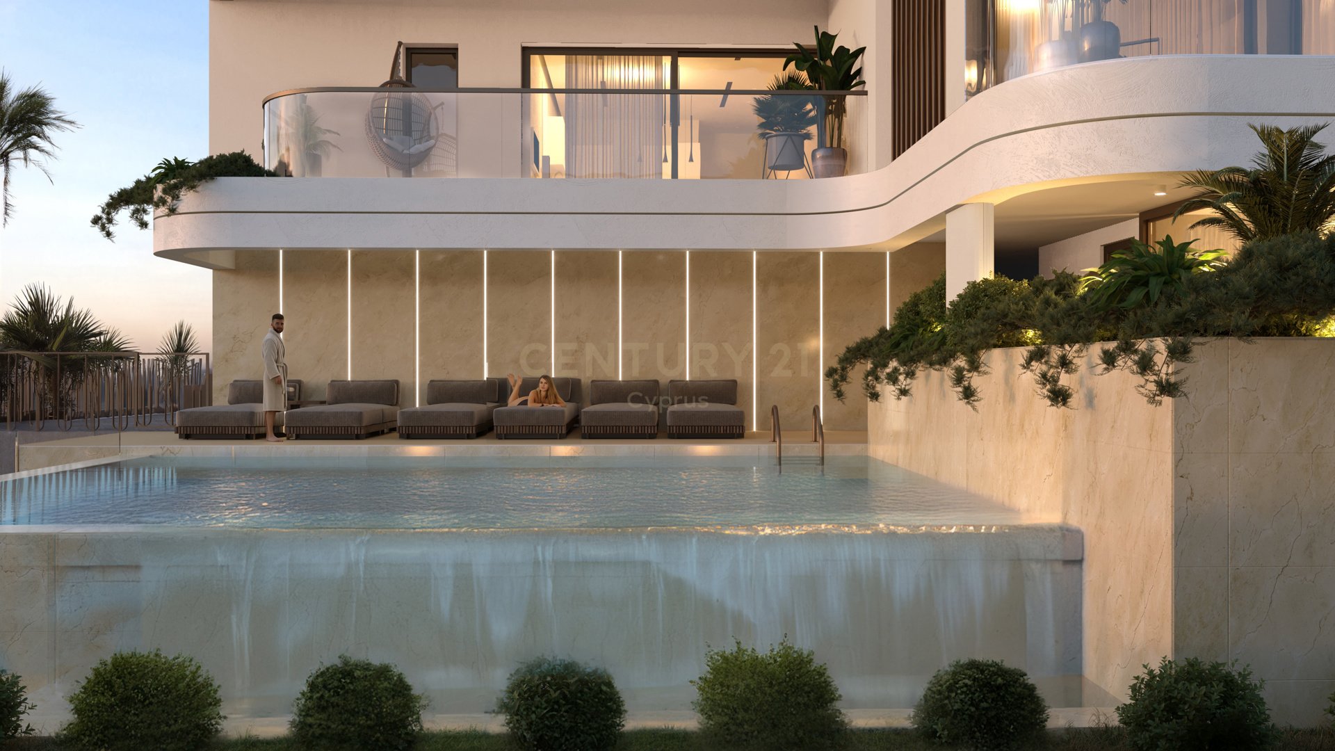 3 dormitorios Apartamento en Germasogeia, Limassol, Chipre No. 54008