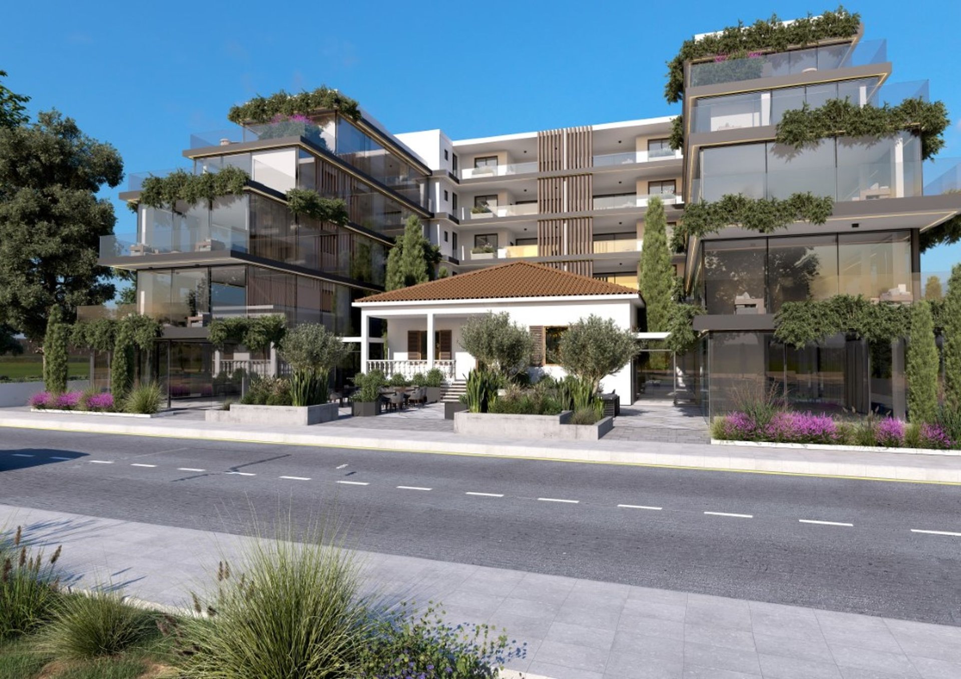 3 dormitorios Apartamento en Paphos, Chipre No. 42949