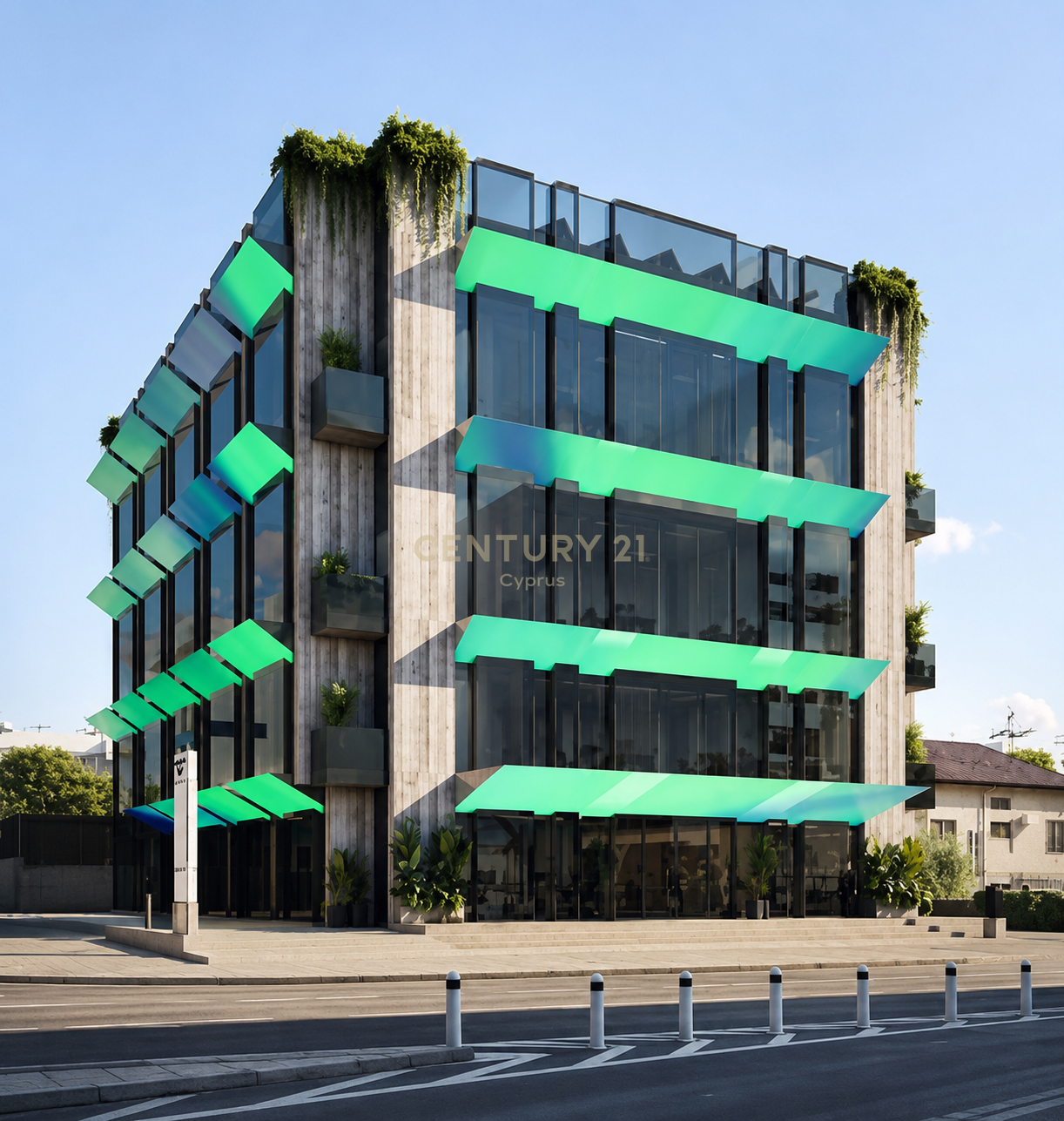 2738m2 Local comercial en Mesa Geitonia, Limassol, Chipre No. 54971